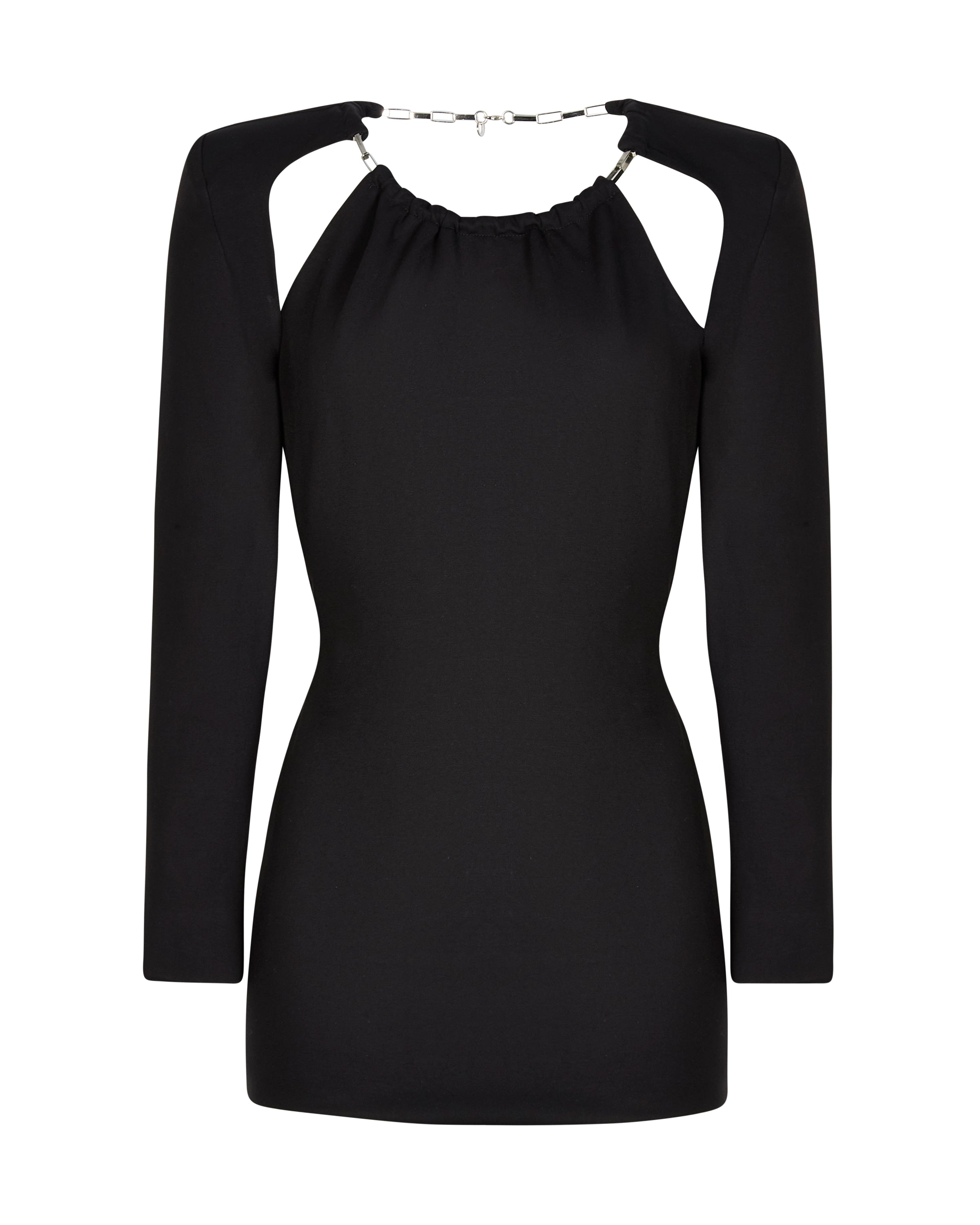 ELENA SCOOP BACK MINI DRESS