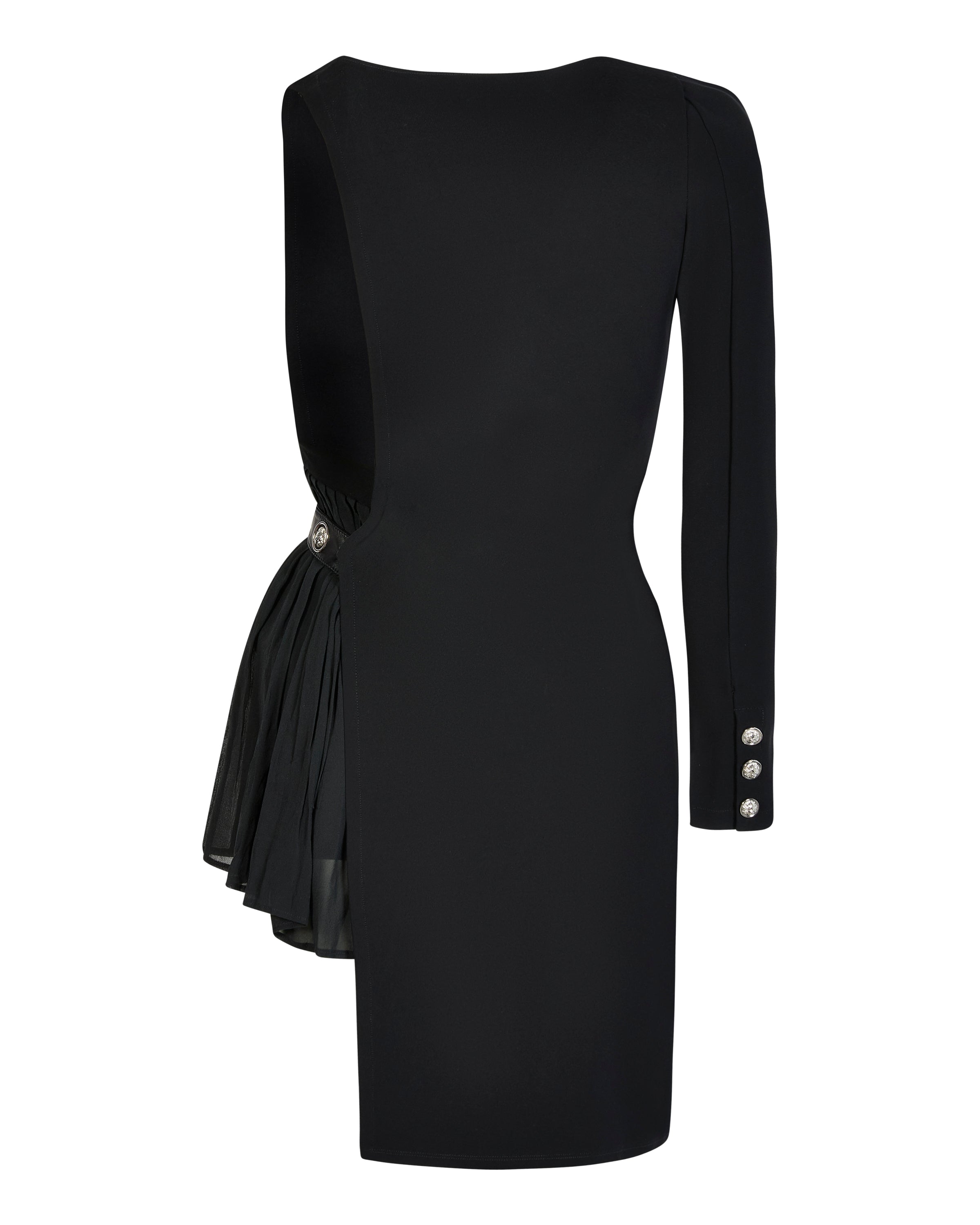 ASYMMETRIC ONE SHOULDER MINI DRESS